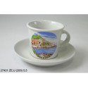 TAZZA CAFFE C/PIAT.CER.M.ASCEA