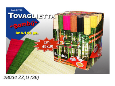 Sud Arca Snc TOVAGLIETTA BAMBU