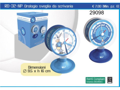 Sud Arca Snc OROLOGIO SVEGLIA SCRIV.NAPOLI