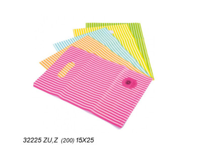 Sud Arca Snc SHOPPER PLASTICA RIGHE 15x25