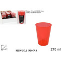 CONFEZIONE 6 BICCHIERI PLASTIC