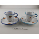 TAZZA CAFFE C/P.BIANCO FIG.GR