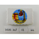 PLACCA SMERLATA 6x4
