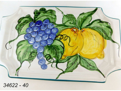 Sud Arca Snc VASSOIO MANICI LIMONI/UVA 38