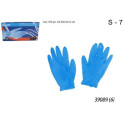 GUANTI MISTO NITRILE BLU PZ.10