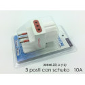 ADATTATORE TRIPLO/SHUKO