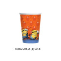 BICCHIERI MINIONS PZ.8