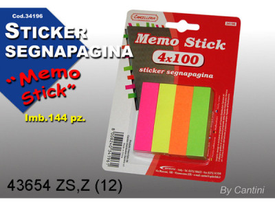 Sud Arca Snc STICKER SEGNAPAGINA MEMO