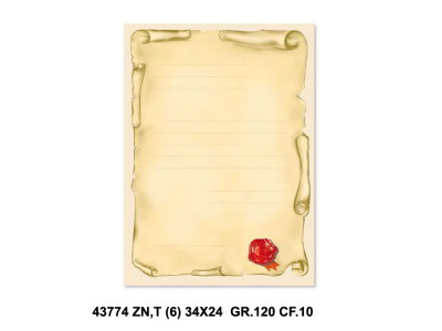 Sud Arca Snc CARTA PERGAMENA 24X34 10FG.