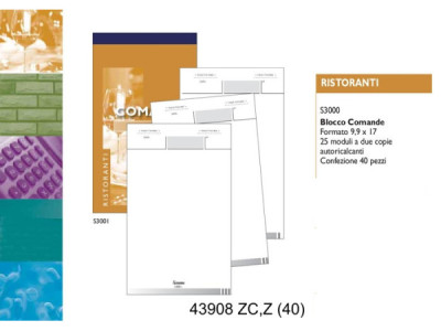 Sud Arca Snc BLOCCO COMANDE 25/25 FOGLI 2 C