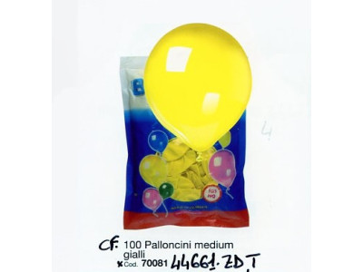Sud Arca Snc PALLONCINI 100PZ. GIALLO