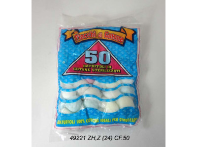 Sud Arca Snc SACCHETTO PALLINE DI OVATTA 50 Sud Arca Snc SACCHETTO PALLINE DI OVATTA 50