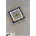 POSACENERE VETRO E ARGEN.13X13