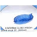 PIATTINO FOGLIA BLU