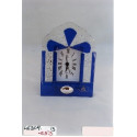 OROLOGIO VETRO E ARGENTO 12X10