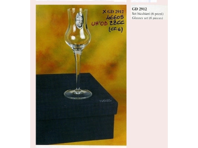 Sud Arca Snc SET BICCHIERI FLUIT C/ARGENTO