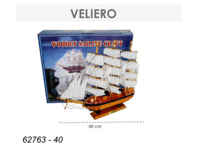 Sud Arca Snc VELIERO LEGNO CM.40