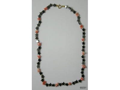 Sud Arca Snc COLLANA EMATITE C/CORALLO ROSA