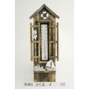 CASETTA LEGNO TERMOMETRO