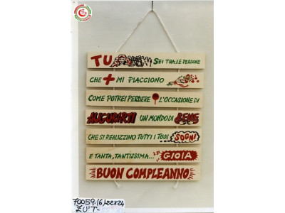 Sud Arca Snc TAPPARELLA B/COMPLEANNO ASS.