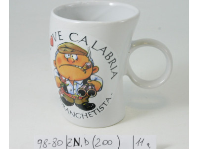 Sud Arca Snc BICCHIERE CURVO CER.BIA.GAD.LO Sud Arca Snc BICCHIERE CURVO CER.BIA.GAD.LO