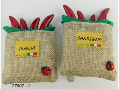 Sud Arca Snc MAGNETE SACCO JUTA C/PEPER.LOC