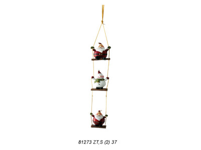 Sud Arca Snc CORDA 3 PERSONAGGI NATALE 37cm