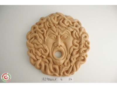 Sud Arca Snc MASCHERA MEDUSA GREZZA 24