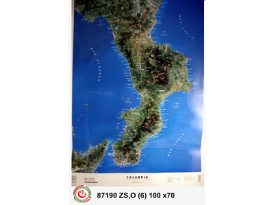 Sud Arca Snc CARTINA CALABRIA 70X100 1:320