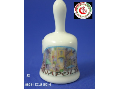 Sud Arca Snc CAMPANELLA PORCELLANA NAPOLI