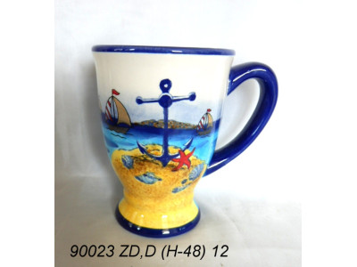 Sud Arca Snc TAZZA C/MANICO DIS.ANCORA