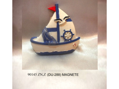 Sud Arca Snc MAGNETE BARCA A VELA RESINA CM Sud Arca Snc MAGNETE BARCA A VELA RESINA CM