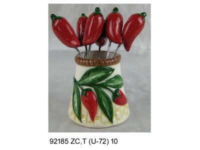 Sud Arca Snc CONTENITORE FORCHETTINE PEPERO Sud Arca Snc CONTENITORE FORCHETTINE PEPERO