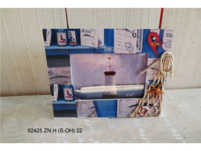 Sud Arca Snc PORTAFOTO LEGNO C/RETE 22x17