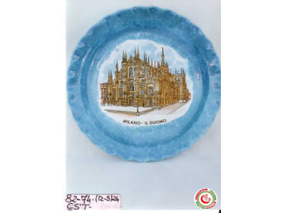 Sud Arca Snc PIATTINO RICC.Diam. 24 CER.COL.LOC