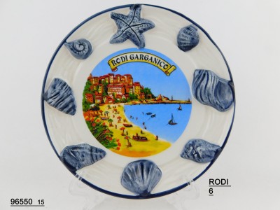 Sud Arca Snc PIATTO CER.MARE SABBIA 15 LOC.