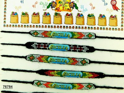 Sud Arca Snc BRACCIALE PERLINE SICILIA