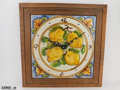 Sud Arca Snc OROLOGIO MURO DEC.FRUTTA 25