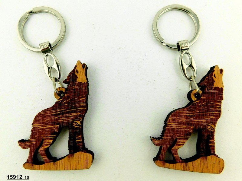 Sud Arca Snc PORTACHIAVE LEGNO ZAMPE LUPO Sud Arca Snc PORTACHIAVE LEGNO ZAMPE LUPO