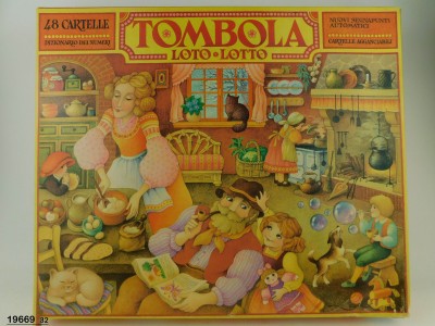 TOMBOLA LOTTO DIZIONARIO 48 CA