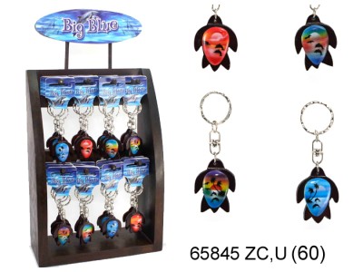 PORTACHIAVE TARTARUGA DEC.TROP