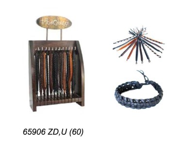 BRACCIALE CUOIO COL. ASS.