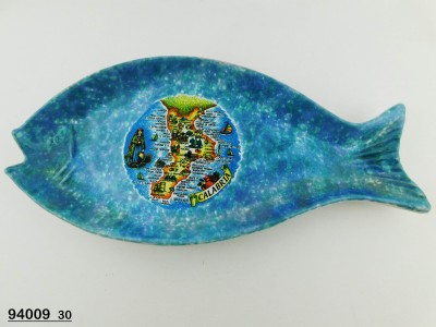 VASSOIO PESCE PORT.CER.COL.LOC