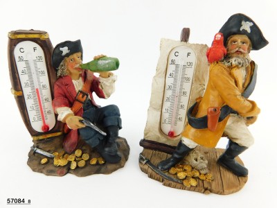 PIRATA C/TERMOMETRO RESINA 8