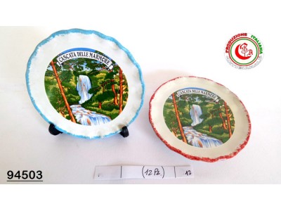 PIATTINO RICC.Diam. 12...