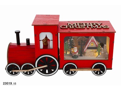 TRENINO LEGNO NAT.C/LED 15