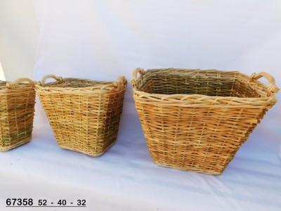 Sud Arca Snc TRIS CESTI RETTANG.C/MAN.