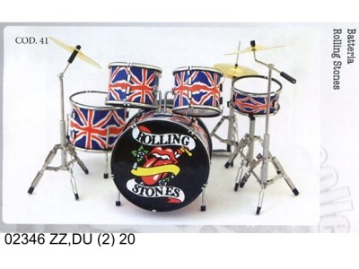 BATTERIA DA COLLEZIONE ASS.