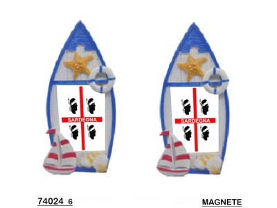 MAGNETE BARCA 4 MORI SARDEGNA