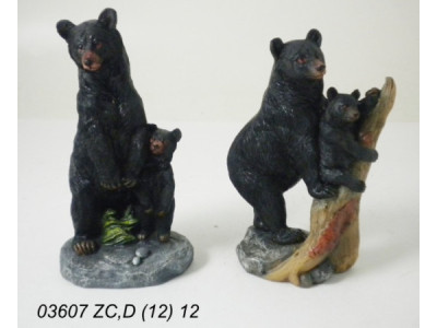 Sud Arca Snc FIGURA ORSO RESINA